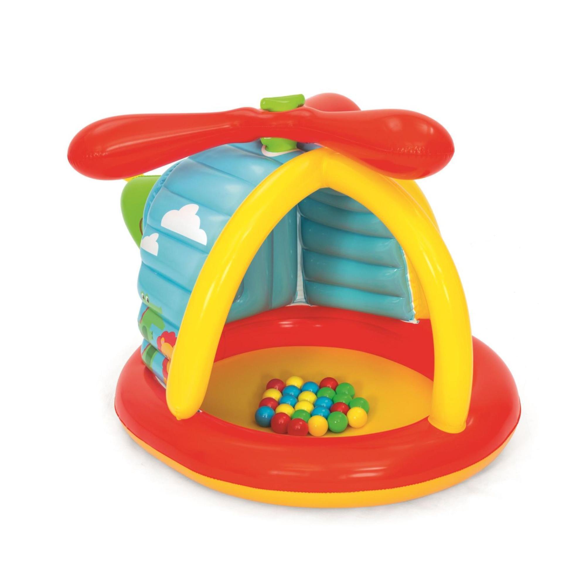 Bestway Fisher Price Helicopter Ball Pit with 25 Play Balls